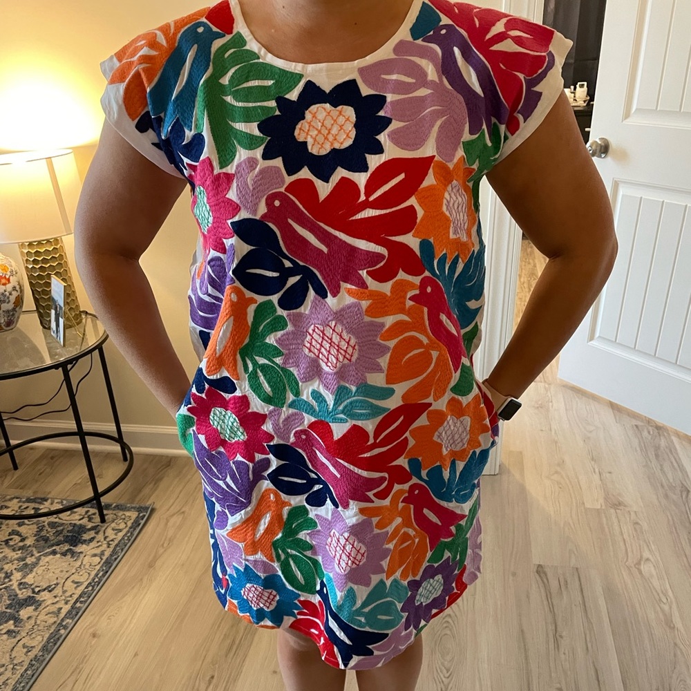 J Marie + Impeccable Pig Embroidered Dress